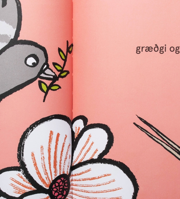 Barnabók - Imagine/Að hugsa sér