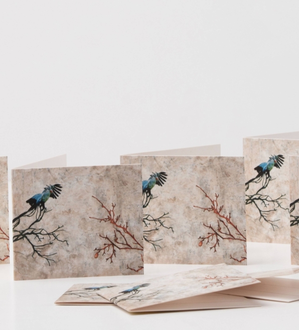 Merkispjöld á pakka