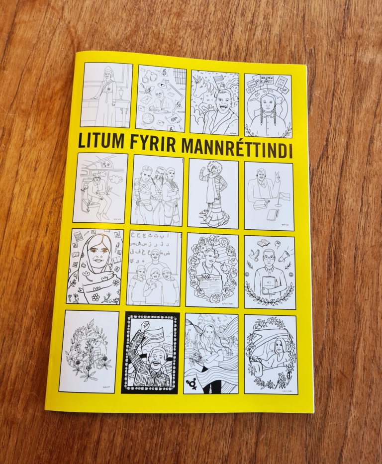 Litabók - Litum fyrir mannréttindi