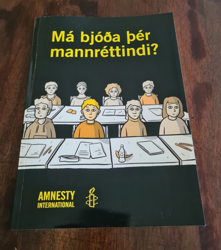 Myndasaga - Má bjóða þér mannréttindi?